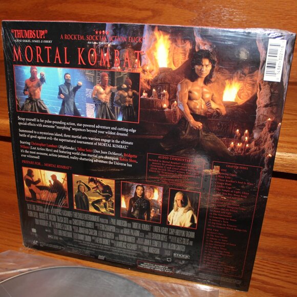 3/$77❤️flawless disc MORTAL KOMBAT Special Widescreen Laserdisc Talisa Soto - Picture 4 of 6